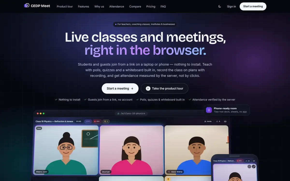 Meet & Classroom