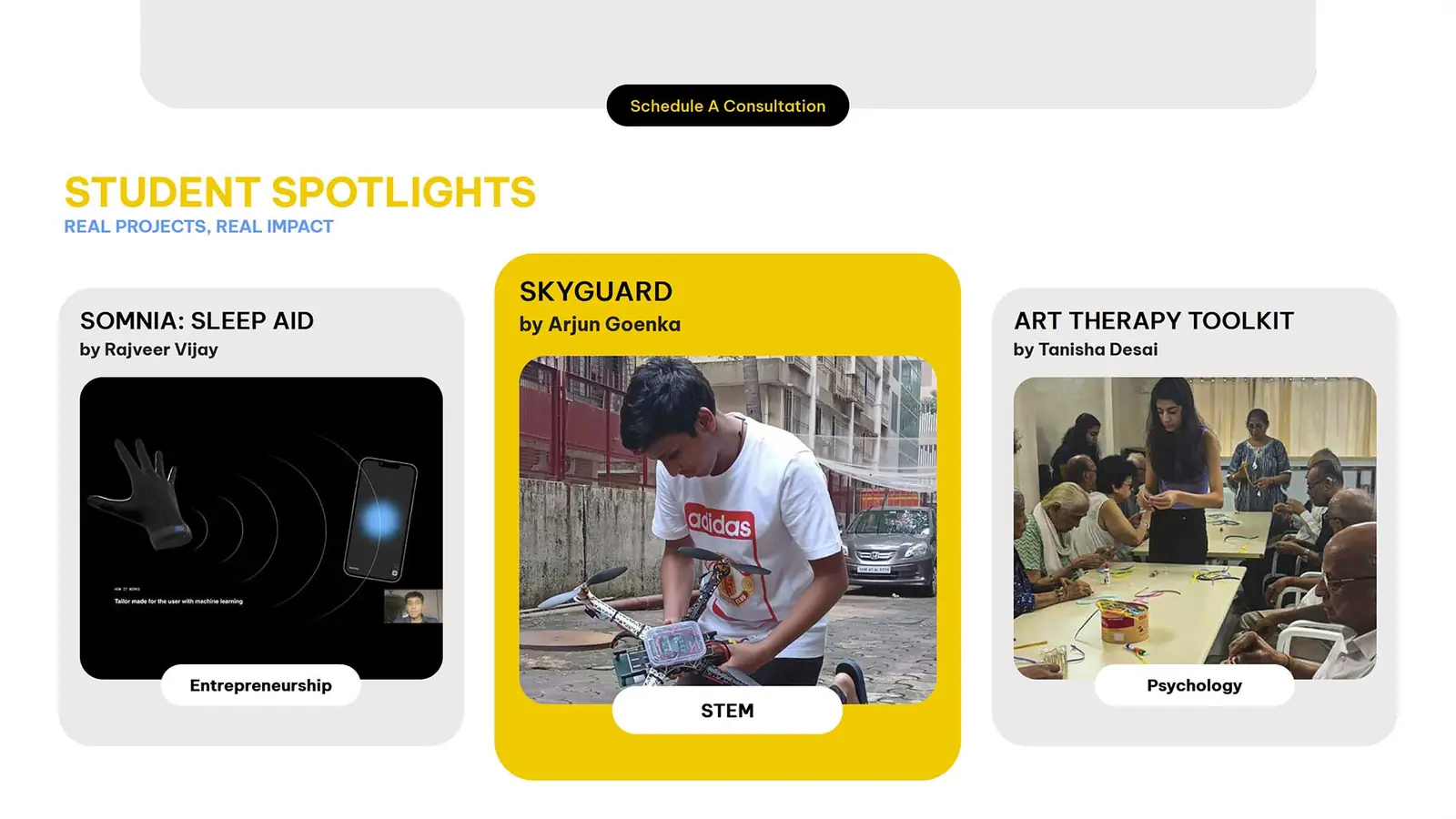 Creat ED website by FutureFist — screen 2