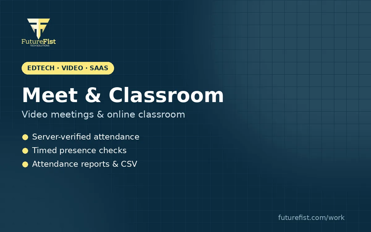 Meet & Classroom — Video meetings & online classroom