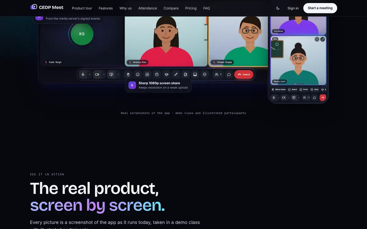 Meet & Classroom — Video meetings & online classroom — screen 4