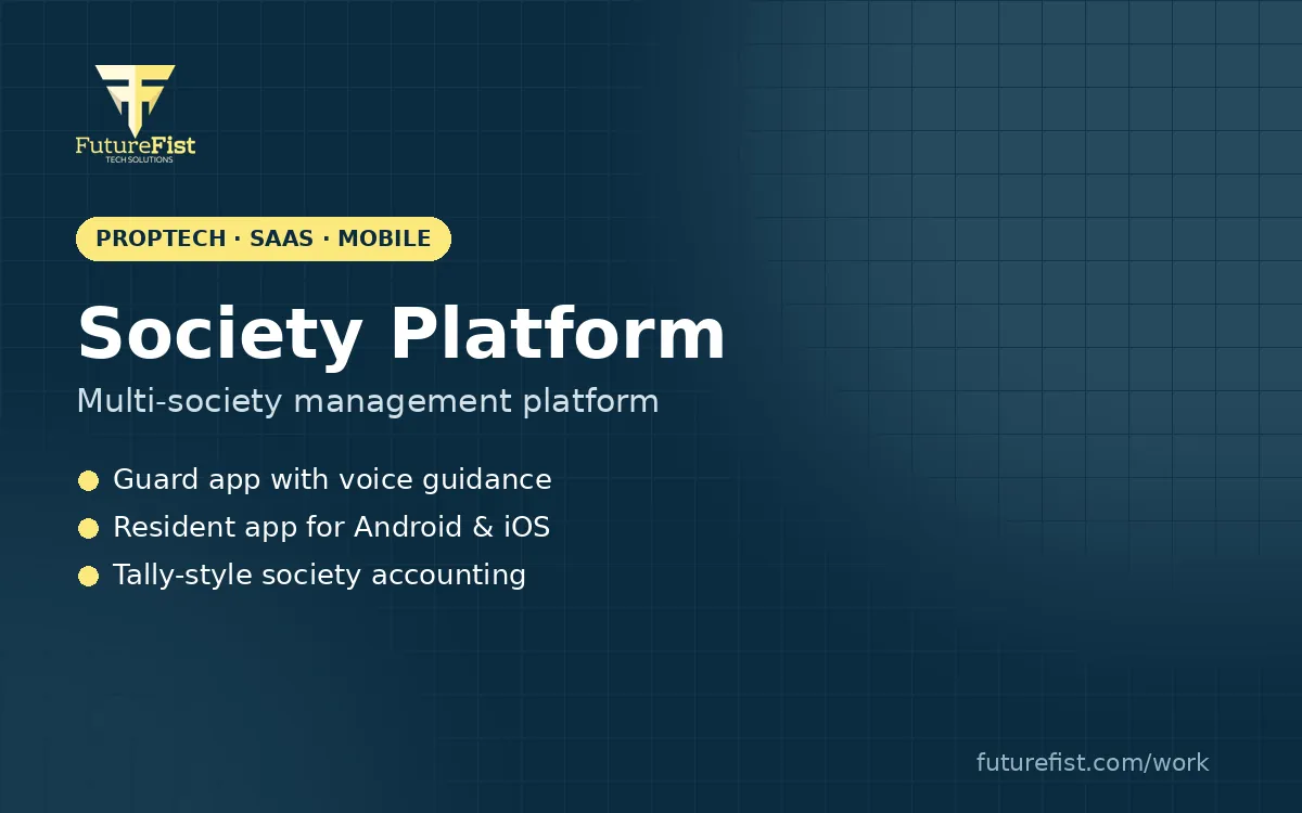 Society Platform — Multi-society management platform